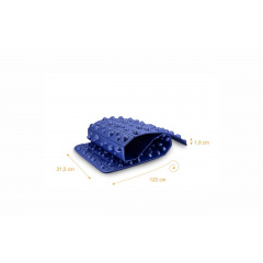 Массажный складной коврик для ног Qmed Bubble Mat 120 х 31,5 х 1,8 см Черкаси