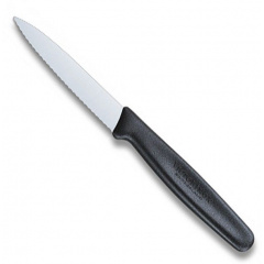 Кухонный нож Victorinox 80 мм Черный (5.0633) Городок