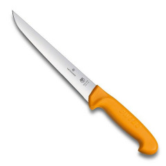Кухонный нож разделочный Victorinox Swibo Sticking 25 см Желтый (5.8411.25) Хмельник