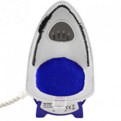 Дорожный мини утюг и отпариватель для одежды 2 в 1 Hot Steamer HT-558B с поворотной ручкой 1000 Вт мини отпариватель Синий Киев