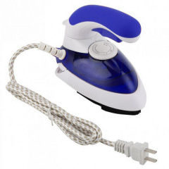Дорожный мини утюг и отпариватель для одежды 2 в 1 Hot Steamer HT-558B с поворотной ручкой 1000 Вт мини отпариватель Синий Киев