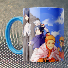 Чашка Fan Girl Саске Сакура и Наруто взрослые и дети - Naruto New (14561) 330 мл Разноцветный Мукачево