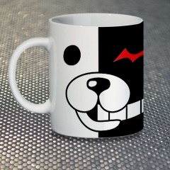 Чашка Fan Girl Монокума Данганронпа - Danganronpa New (14568) 330 мл Разноцветный Умань
