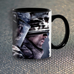 Чашка Fan Girl Call of Duty New (14434) 330 мл Черный Тернополь