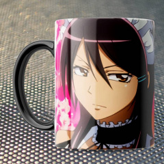 Чашка Fan Girl Миса Президент студсовета — горничная! - Kaichō wa Meido-sama! (15843) 330 мл Черный Киев