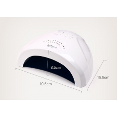 Лампа SUNone 48W с USB LED/UV Nail Lamp для гель лака Белая (LEDUV365) Покровськ
