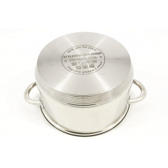 Кастрюля с крышкой A-PLUS 2156 1.9 л Хром Жмеринка