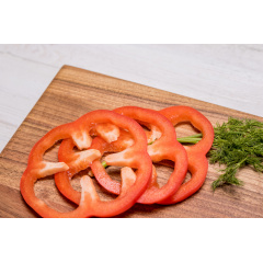 Подставка деревянная для нарезания и разделывания еды ecoWalnut 180x320x18 мм Кропива