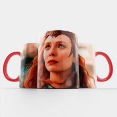 Чашка Fan Girl Ванда Алая Ведьма Марвел - Marvel (15768) 330 мл Красный Кременчуг