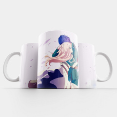 Чашка Вайолет Эвергарден Вайолет и Гилберт - Violet Evergarden (17533) Fan Girl 330 Білгород-Дністровський