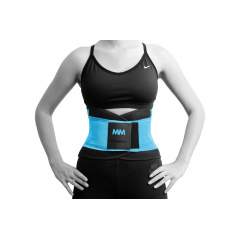 Пояс компрессионный MadMax MFA-277 Slimming belt Black/turquoise M Костопіль