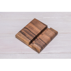 Подставка из дерева для гаджета ecoWalnut 100х100х18 мм Золотоноша
