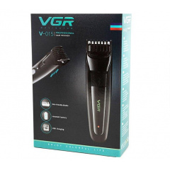 Машинка аккумуляторная для стрижки VGR V-015 Черный Київ