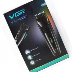 Машинка аккумуляторная для стрижки VGR V-015 Черный Київ