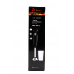 Блендер погружной Domotec MS-5102 (ручной с чашей 400 Вт, стакан) (1756375624) Нове