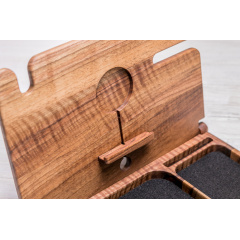 Деревянный органайзер для гаджета ecoWalnut 300x231x210 мм Киев