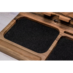 Настольный деревянный органайзер ecoWalnut 300x223x201 мм Київ