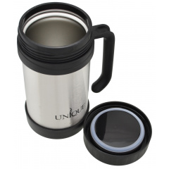 Термос пищевой Unique UN-1034 0.5L Silver-Black (3_00984) Київ