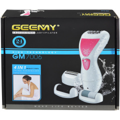 Эпилятор пемза Geemy GM-7006 4в1 3W Pink (3_04542) Приморськ