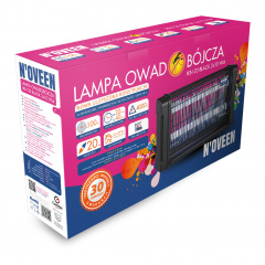 Уничтожитель насекомых Noveen IKN-20 100 кв м 437х100х265 мм Черный Чортков