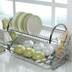 Стойка для сушки посуды Kitchen Storage rack нержавеющая сталь (1756374704) Киев