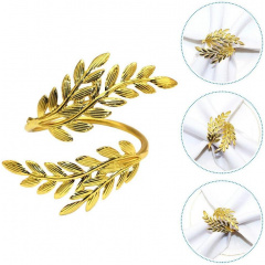 Набор колец для салфеток Leeseph Золотистый 6 шт Черкассы