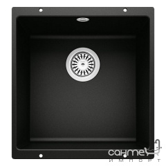 Гранитная кухонная мойка под столешницу Blanco Silgranit Rotan 400-U 526097 черный Ніжин