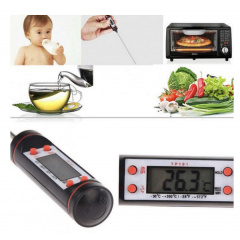 Термометр электронный для кухни и для еды NicePrice TP101 Черный (300892) Київ