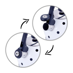 Чайник Kamille из нержавеющей стали со свистком 2 л Київ