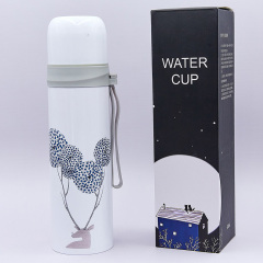 Термос стальной Zelart 500ml NATURE OHS-8084 Белый Фастів