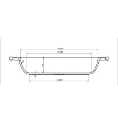Сковорода чугунная Maysternya с крышкой 20 см Т1011C3 Черный Мелітополь