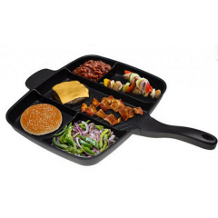 Сковорода универсальная антипригарная Magic Pan 5 в 1 для кухни (1756375284) Южноукраїнськ