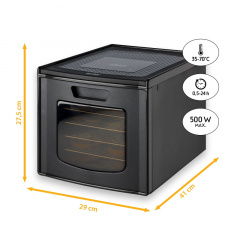 Сушилка для фруктов и овощей First Austria FA-5126-9 Black Дубно