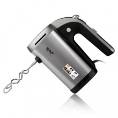 Миксер ручной RAF R.6691 с 2 сменными насадками 650W Grey-Black Петрове