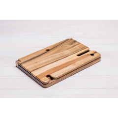 Деревянная подставка для смартфона/часов/очков ecoWalnut 300x231x210 мм Запорожье