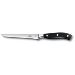 Кухонный кованый нож Victorinox Grand Maitre обвалочный 15 мм в подарочной коробке Черный (7.7303.15G) Хмельницький