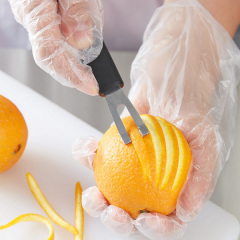 Кухонный нож декоратор для цедры Victorinox Lemon Decorator Черный (5.3403) Курень