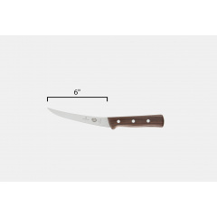 Нож кухонный обвалочный Узкий гибкий изогнутый Victorinox Boning Knife Wood 150 мм (5.6616.15) Одесса