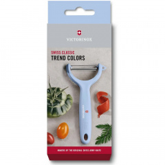 Овощечистка Victorinox Tomato and Kiwi Светло голубая (7.6079.22) Івано-Франківськ