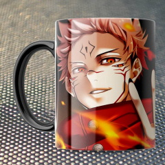 Чашка Fan Girl Итадори Юдзи бокс Магическая битва - Jujutsu Kaisen! (15774) 330 мл Черный Володарск-Волынский
