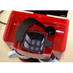 Кофеварка электрическая Domotec MS-0705 на две чашки 500W Red Бердичів