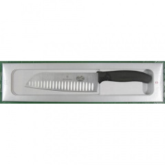 Кухонный нож Victorinox Santoku 17 см Черный (6.8523.17G) Херсон