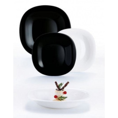 Сервиз столовый Luminarc Carine BlackWhite 18 предметов (6773529) Черкаси