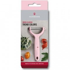 Овощечистка Victorinox Tomato and Kiwi Светло розовая (7.6079.52) Костополь