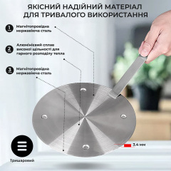 Адаптер (переходник) для индукционной плиты SBTR 16 см Прилуки