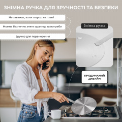 Адаптер (переходник) для индукционной плиты SBTR 16 см Прилуки