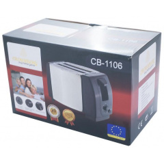 Электрический тостер с 6-ю степенями прокаливания Crownberg CB-1106 750 вт (1805539907) Умань