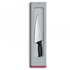 Кухонный шеф-нож Victorinox Swiss Classic Carving 20 см Черный (6.8063.20G) Кропивницький