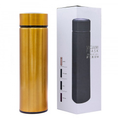 Термос стальной Zelart 450ml FI-313 Золотой Токмак