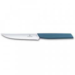 Кухонный нож Victorinox Swiss Modern Steak&Pizza 12 см Синий (6.9006.12W2) Мукачево